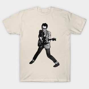 My Aim is True - Elvis Costello Vintage Portrait T-Shirt